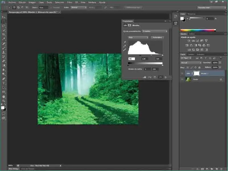 Los cambios de modo de color de las imágenes en Photoshop se llevan a cabo - фото 319