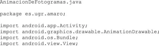 Hay que advertir que el método start de AnimationDrawable no se puede ejecutar - фото 58