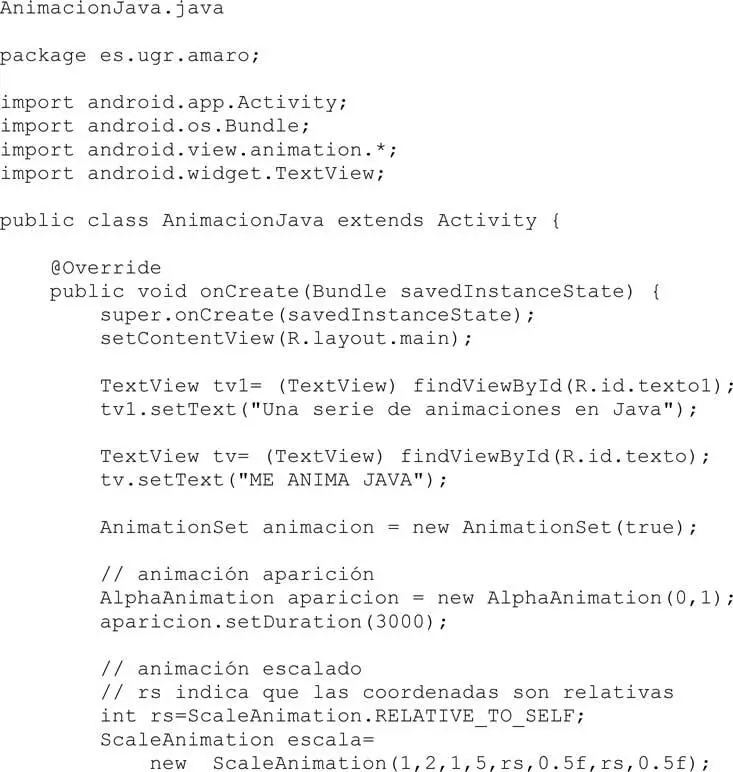 Nótese que la posición del centro de escalado indicada en xml con - фото 36