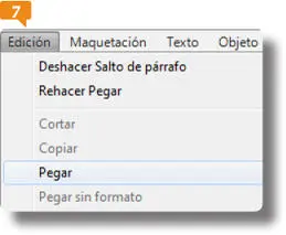 Si copia un elemento en un documento de InDesign y desea pegarlo en la misma - фото 131