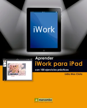 Lidia Mas Clota Aprender iWork para Ipad con 100 ejercicios prácticos обложка книги