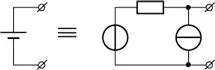 Figura 211 Esquema equivalente de una batería de acumuladores Resistor En - фото 78