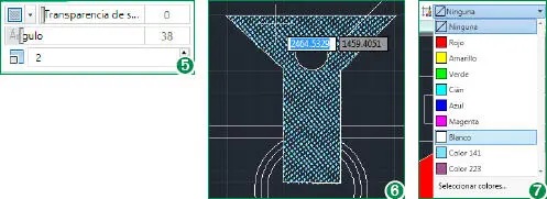 Debe saber que el ángulo de sombreado se aplica con respecto al eje X del SCP - фото 126