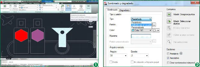 Al seleccionar la opción Definido por el usuarioen el cuadro Sombreado y - фото 127