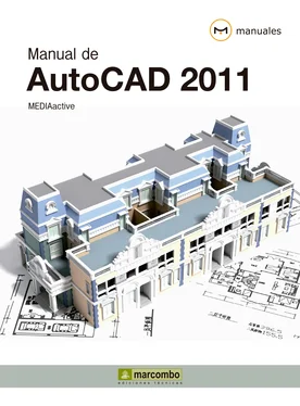 MEDIAactive Manual de Autocad 2011 обложка книги