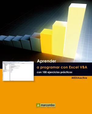 MEDIAactive Aprender a programar con Excel VBA con 100 ejercicios práctico обложка книги