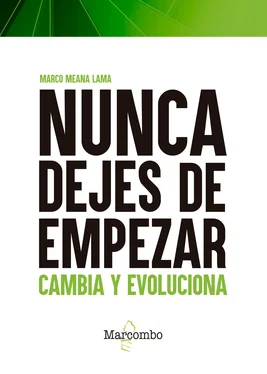 Marco Meana Lama Nunca dejes de empezar обложка книги