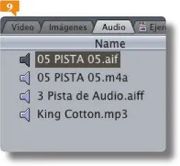 IMPORTANTE Si trabaja en Final Cut Pro con archivos de audio comprimidos el - фото 219