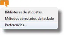 2La parte superior de este cuadro queda reservada a la Configuración de - фото 224