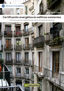 Sergi Pérez Cobos Certificación energética en edificios existentes обложка книги