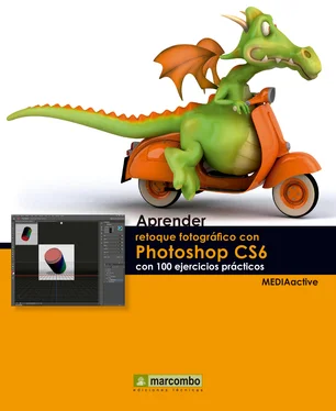 MEDIAactive Aprender retoque fotográfico con Photoshop CS5.1 con 100 ejercicios prácticos обложка книги