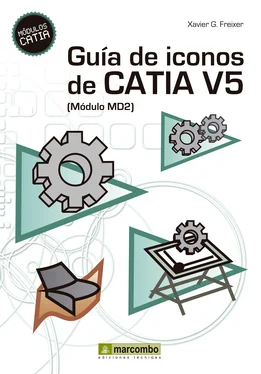 Xavier González Freixer Guía de Iconos de CATIA V5 [Módulo MD2] обложка книги