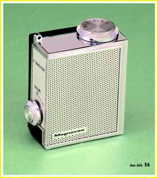 4 MAGNAVOX AM803 Fabricado el año 1962 OM 5351605 kHz Medidas 47 x 57 x 25 - фото 46