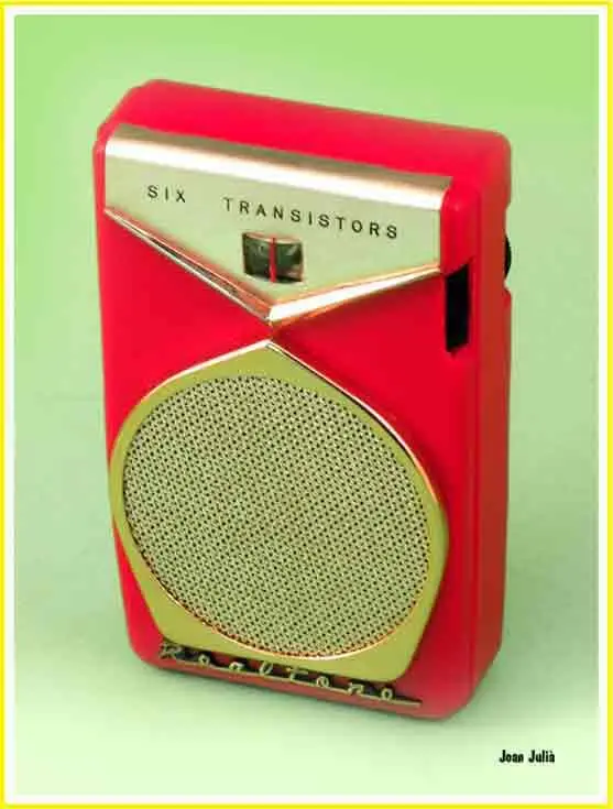 6 REALTONE 2 Transistores ESPAÑOLES 1 VANGUARD Samos Fabricado en Barcelona - фото 55