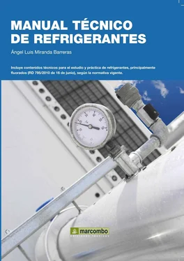 Ángel Luis Miranda Barreras Manual técnico de refrigerantes обложка книги