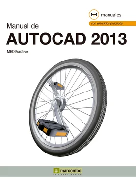 MEDIAactive Manual de AutoCAD 2013 обложка книги