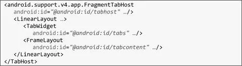 NOTA el siguiente vídeo utiliza TabHost en lugar FragmentTabHost No obstante - фото 244