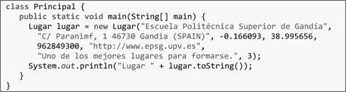 La clase Principal es algo atípica no tiene atributos ni constructor - фото 109