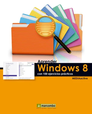 MEDIAactive Aprender Windows 8 con 100 ejercicios prácticos обложка книги
