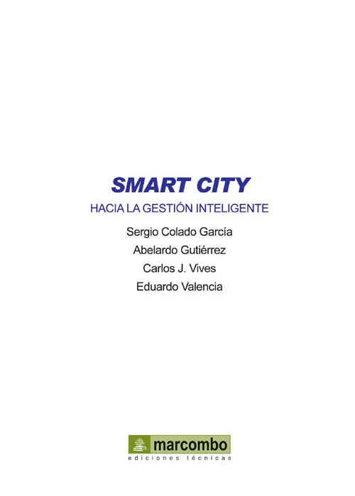 Título de la obra Smart City Hacia la gestión inteligente Autores 2014 - фото 1