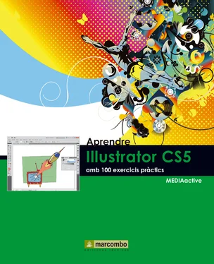 MEDIAactive Aprendre Illustrator CS5 amb 100 exercicis pràctics обложка книги