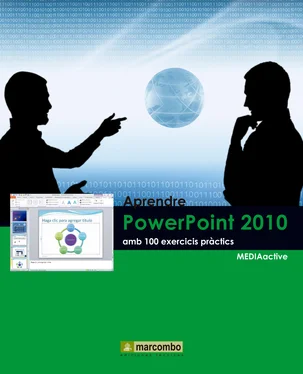 MEDIAactive Aprendre PowerPoint 2010 amb 100 exercicis pràctics обложка книги