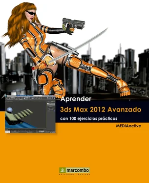 MEDIAactive Aprender 3ds Max 2012 Avanzado con 100 ejercicios prácticos обложка книги