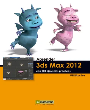 MEDIAactive Aprender 3DS Max 2012 con 100 ejercicios prácticos обложка книги