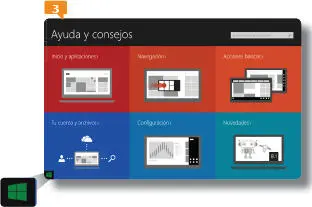 El icono de Windows es un acceso a la pantalla Inicio disponible desde - фото 30