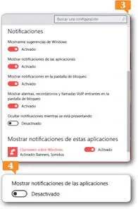 3 Al desactivar todas las notificaciones se desactivan también lógicamente - фото 184
