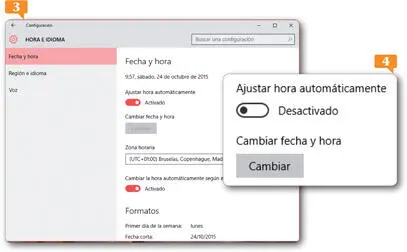 5 En el cuadro Cambiar fecha y hora establezca la información que desee - фото 211