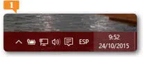 2 Puede comprobar que el aspecto del calendario y del reloj de Windows 10 se - фото 206