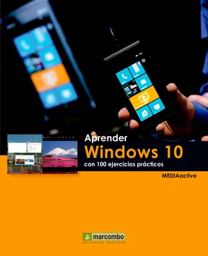 MEDIAactive Aprender Windows 10 con 100 ejercicios prácticos обложка книги