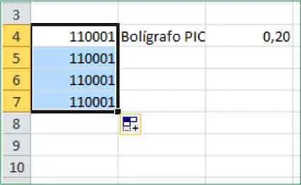 Cuando se vaya a rellenar una serie con una lista predeterminada de Excel la - фото 367