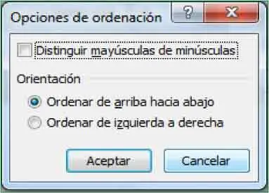 Si el resultado no es el que esperaba al realizar la ordenación pulse el icono - фото 472