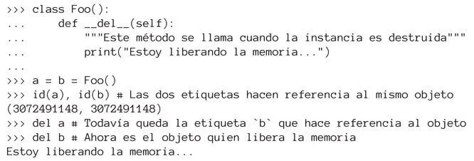 NOTA Los objetos en CPython tienen internamente dos campos un descriptor de - фото 257
