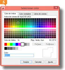 Se puede realizar una selección entre los 255 colores del Índice de colores de - фото 275