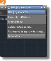Desde el selector de espacios de trabajo es posible acceder al cuadro de - фото 77