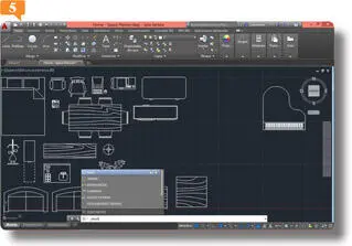 Para facilitar los desplazamientos de los objetos AutoCAD mantiene visible la - фото 213
