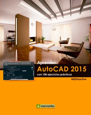 MEDIAactive Aprender AutoCAD 2015 Avanzado con 100 ejercicios prácticos обложка книги