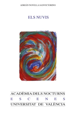Adrián Novella Sanvictorino Els nuvis обложка книги