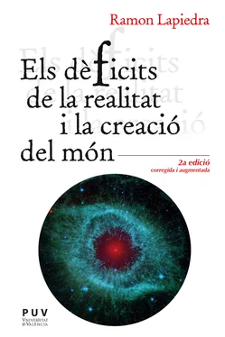 Ramon Lapiedra Civera Els dèficits de la realitat i la creació del món обложка книги