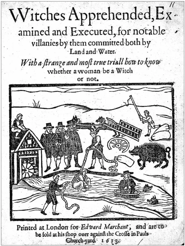Portada del panfleto Witches Apprehended 1613 LOS TRATADOS DEMONOLÓGICOS - фото 4