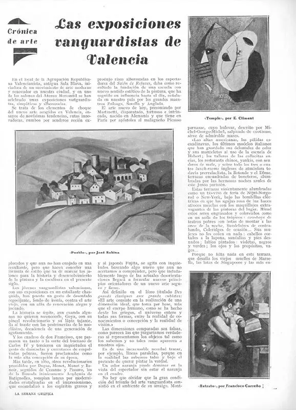 José Luis Almunia Las exposiciones vanguardistas de Valencia La Semana - фото 12