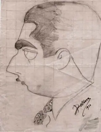 Antonio Deltoro Caricatura 1924 Archivo Ana y Antonio Deltoro Martínez - фото 5