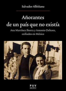 Salvador Albiñana Huerta Añorantes de un país que no existía обложка книги