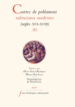 AAVV Cartes de poblament valencianes modernes (segles XVI-XVIII). Vol III обложка книги