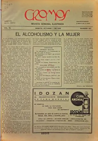 Figura 17 Artículo El alcoholismo y la mujer Revista Cromos 5 de octubre - фото 19