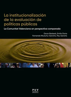 Oscar Barberá Aresté La institucionalización de la evaluación de políticas públicas обложка книги