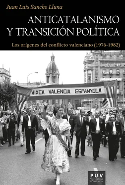 Juan Luis Sancho Lluna Anticatalanismo y transición política обложка книги